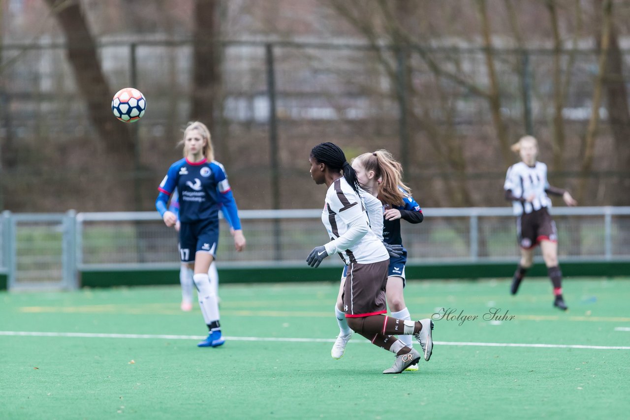 Bild 51 - wBJ VfL Pinneberg - St. Pauli : Ergebnis: 7:0 (Abbruch)